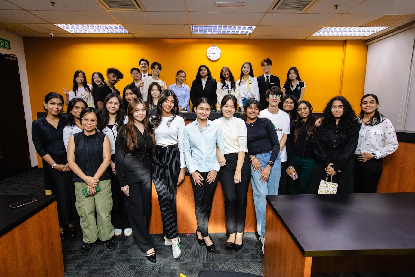 Mock Crime Scene Investigation by BAC’s Law Society