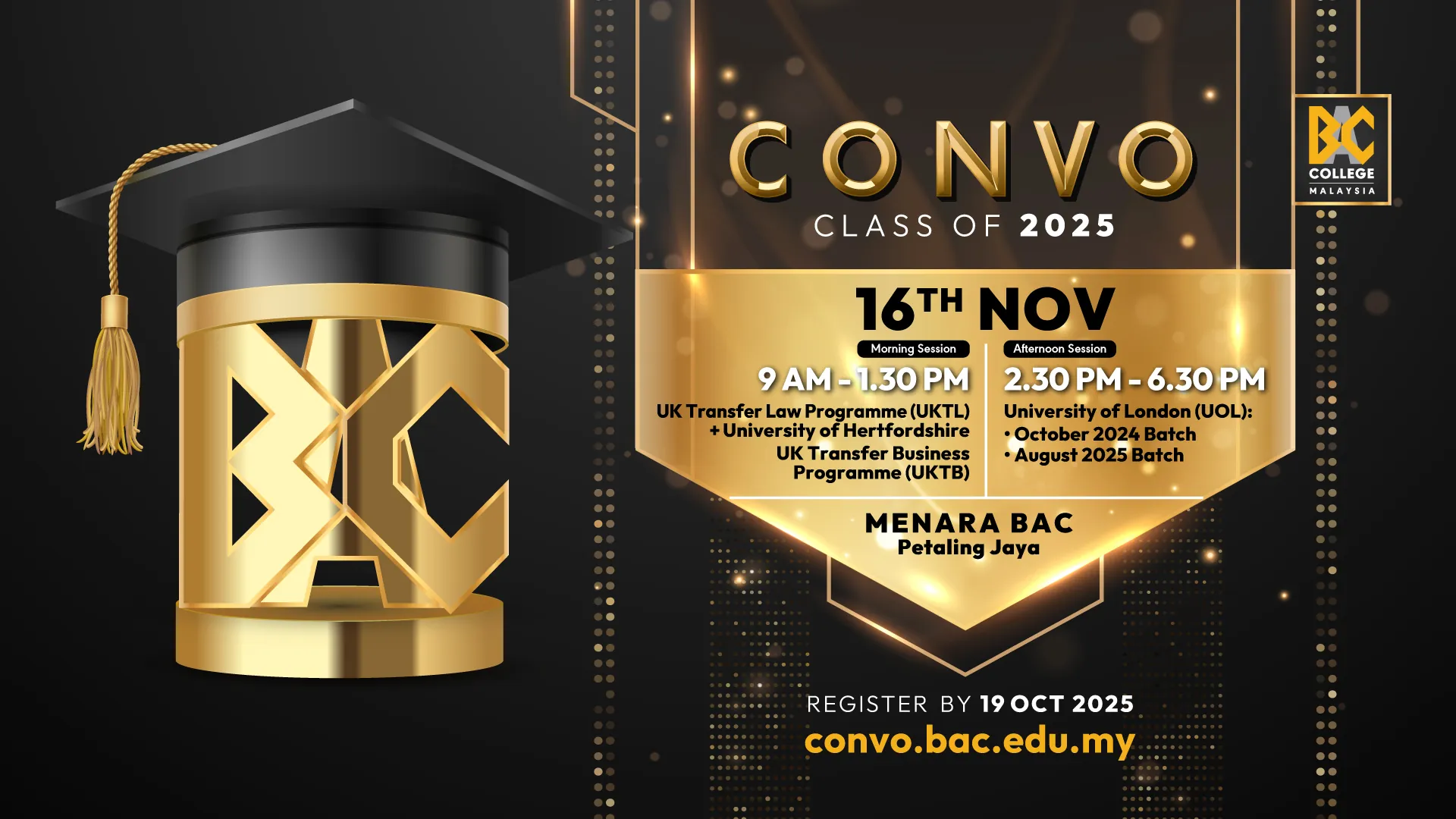 BAC Convo