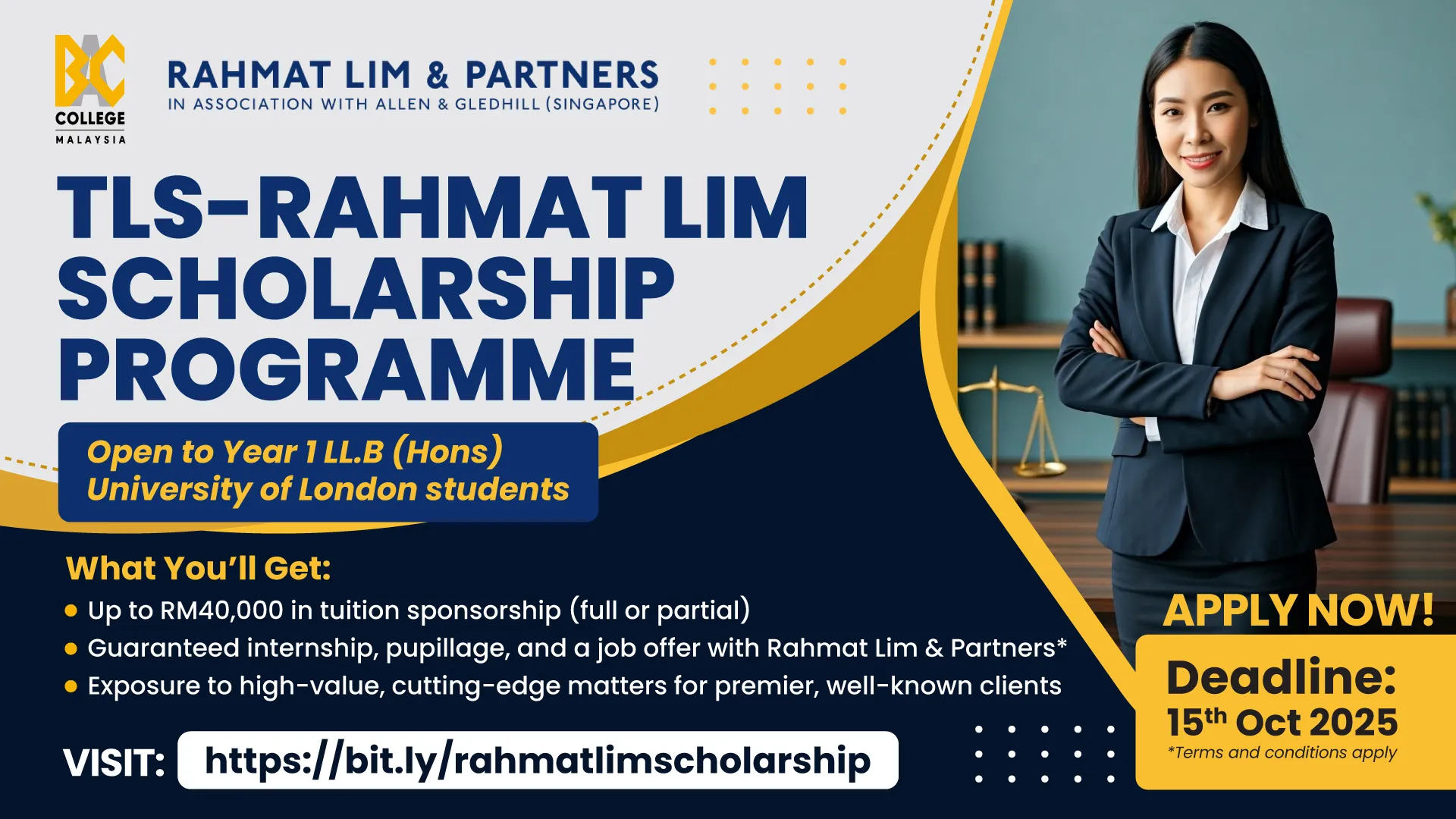 TLS–Rahmat Lim Scholarship Programme