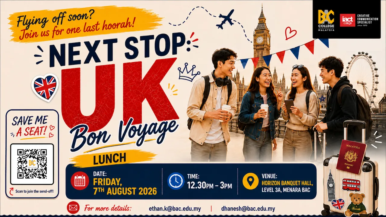 Next Stop: UK (Bon Voyage Lunch)