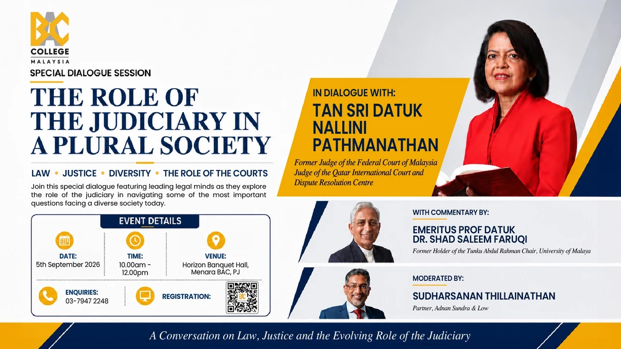 The Role of the Judiciary in a Plural Society